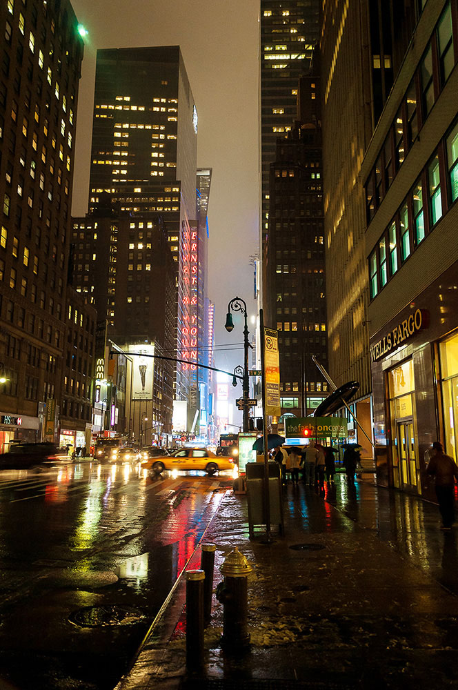 New York Cityscape at night