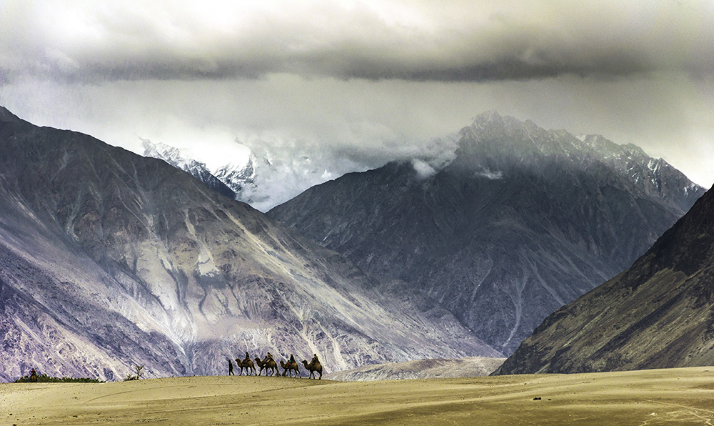 Ladakh Valley in Kashmir